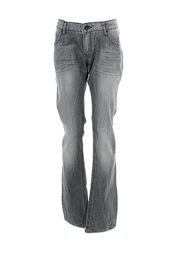 kaporal jeans fille de couleur gris