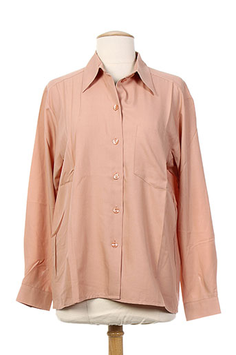 carole richard chemises femme de couleur rose