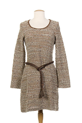 lo! les filles robes femme de couleur marron