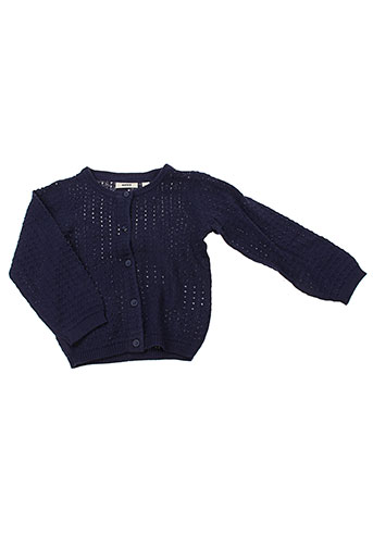 mexx gilets fille de couleur bleu
