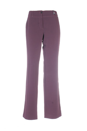 rivieres de lune pantalons femme de couleur violet