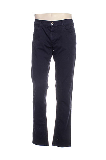 trussardi jeans pantalons homme de couleur bleu