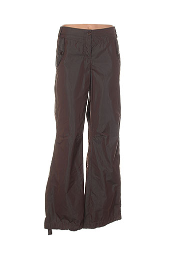 luisa cerano pantalons femme de couleur vert
