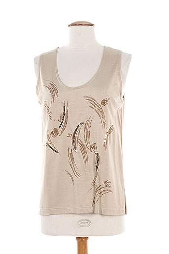 20 et 20 debardeurs femme de couleur beige (photo) 20 et 20 debardeurs femme de couleur beige (photo)