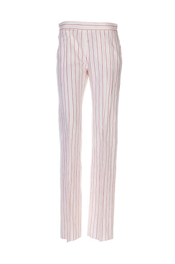 maxmara pantalons femme de couleur beige