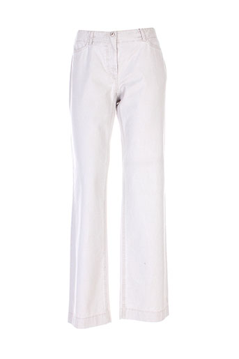 maxmara pantalons femme de couleur beige