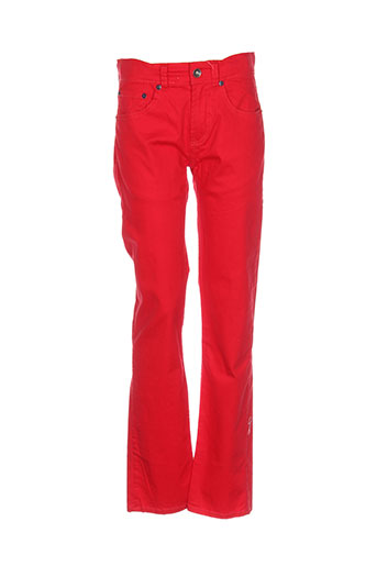 levis pantalons fille de couleur rouge