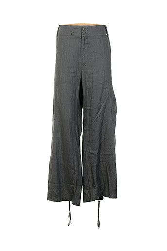 rimini pantalons femme de couleur gris