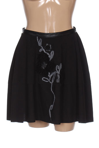 pois jupes femme de couleur noir