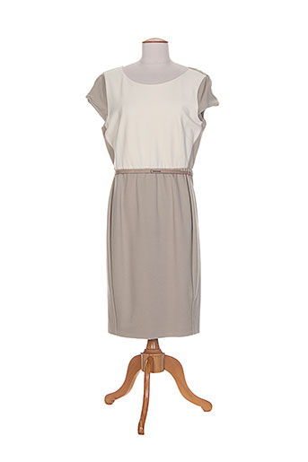 maxmara robes femme de couleur beige