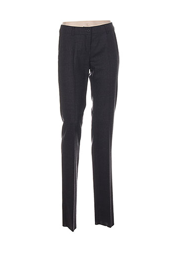 maxmara pantalons femme de couleur gris