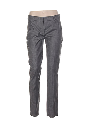 maxmara pantalons femme de couleur gris