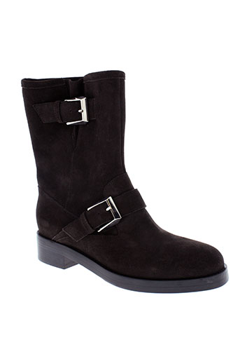 maxmara chaussures femme de couleur marron