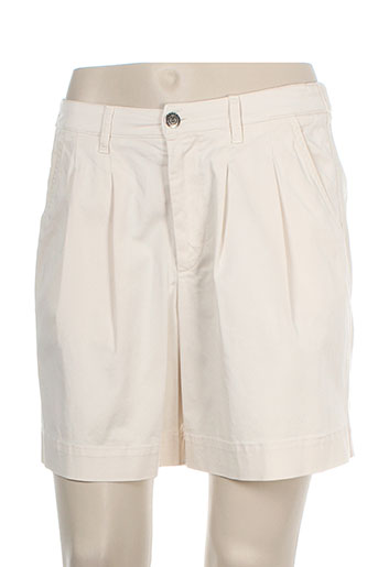 rivieres de lune shorts / bermudas femme de couleur beige