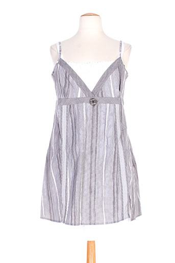 coco menthe robes femme de couleur gris