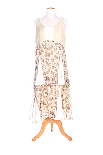 quattro robes femme de couleur beige