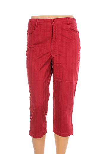 tbs pantacourts femme de couleur rouge