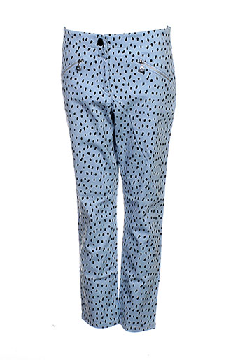 zerres pantacourts femme de couleur bleu