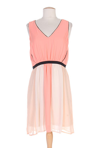 vila robes femme de couleur orange