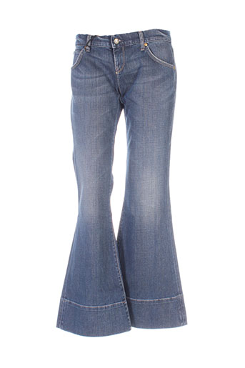 lee jeans femme de couleur bleu