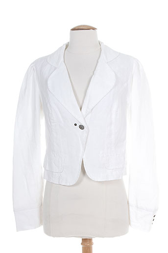 ddp vestes femme de couleur blanc