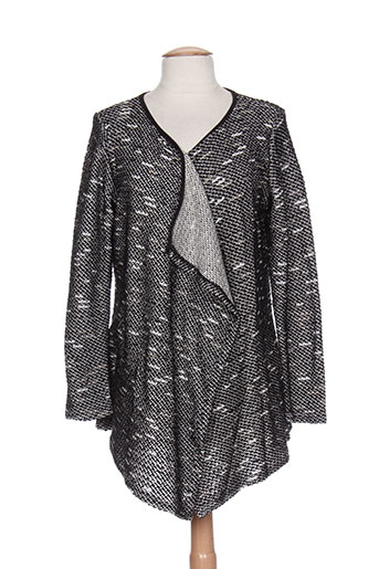 cotton brothers gilets femme de couleur noir