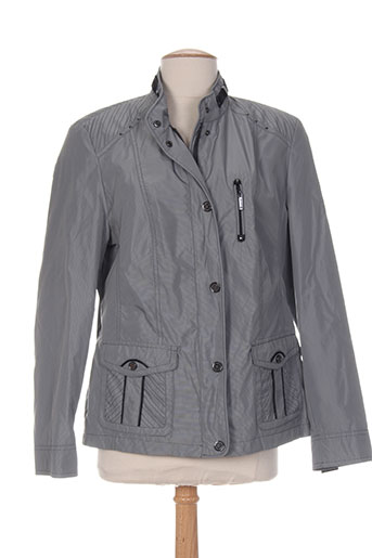 lebek manteaux femme de couleur gris