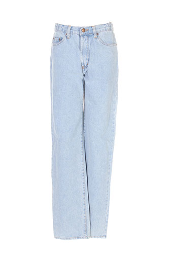 jost jeans fille de couleur bleu