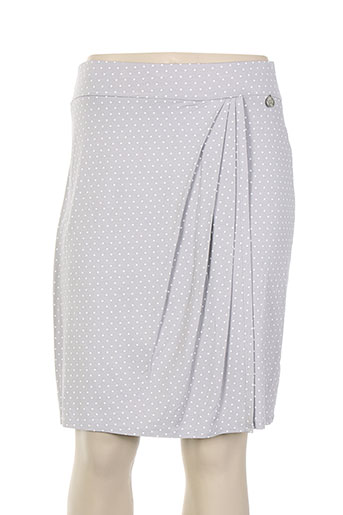 blanc boheme jupes femme de couleur gris