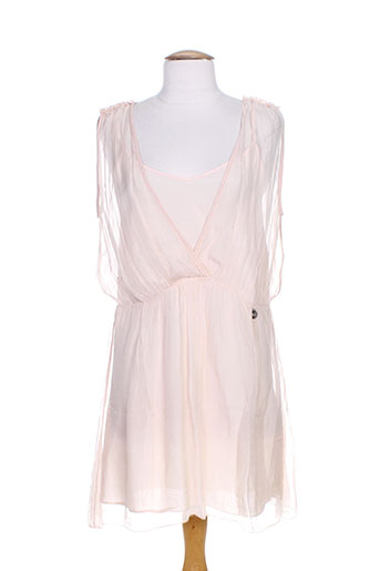 blanc boheme robes femme de couleur rose