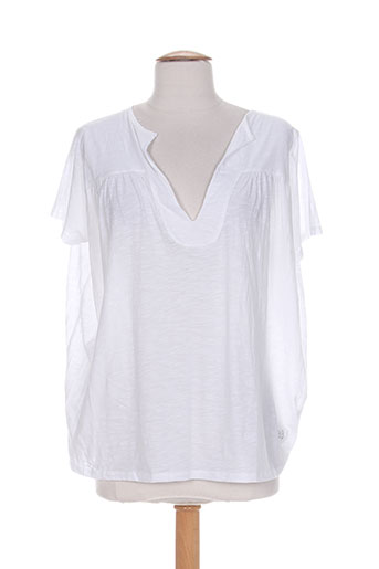 blanc boheme t-shirts femme de couleur blanc