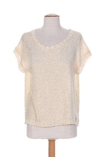 blanc boheme pulls femme de couleur beige