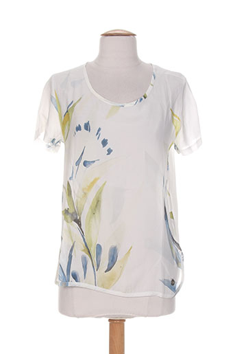 blanc boheme t-shirts femme de couleur blanc