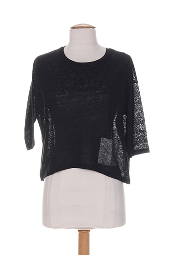 blanc boheme pulls femme de couleur noir