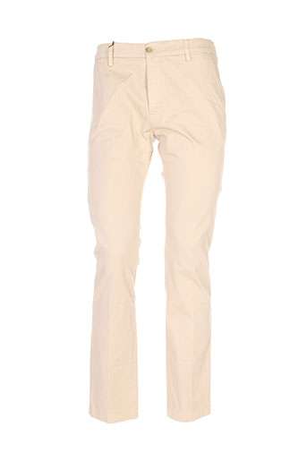 trussardi jeans pantalons femme de couleur beige