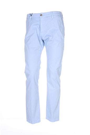 trussardi jeans pantalons femme de couleur bleu