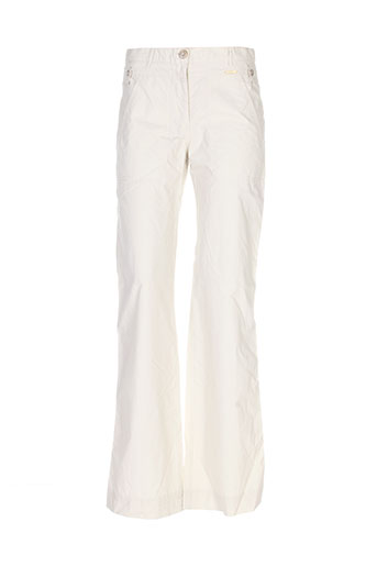 rivieres de lune pantalons femme de couleur beige