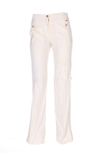 rivieres de lune pantalons femme de couleur beige