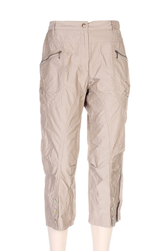 rivieres de lune pantacourts femme de couleur beige