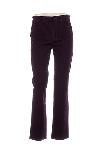 rosner pantalons femme de couleur violet