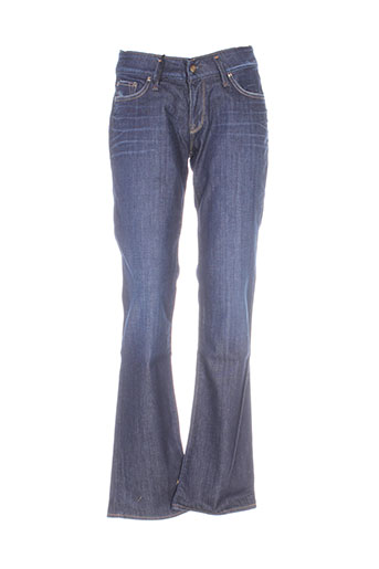 lee jeans femme de couleur bleu