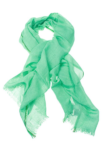 caroll accessoires femme de couleur vert