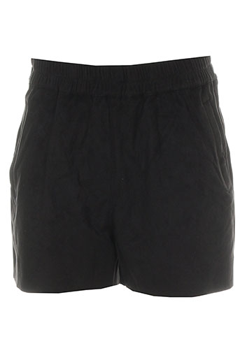 minimum shorts / bermudas femme de couleur noir