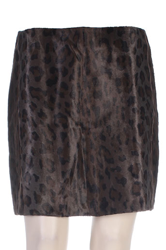 sportmax jupes femme de couleur marron