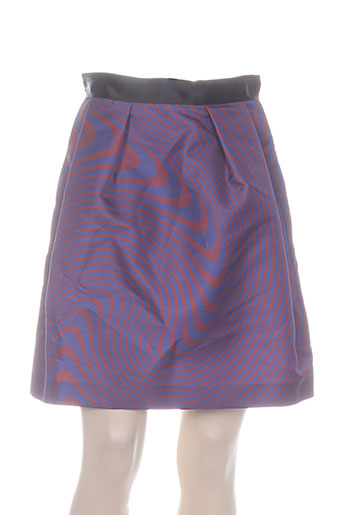 sportmax jupes femme de couleur bleu
