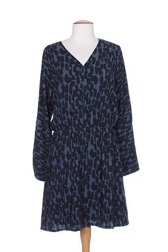 ichi robes femme de couleur bleu