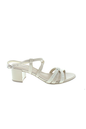 nero giardini chaussures femme de couleur beige