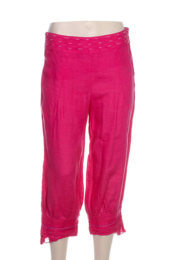 fille des sables pantacourts femme de couleur rose