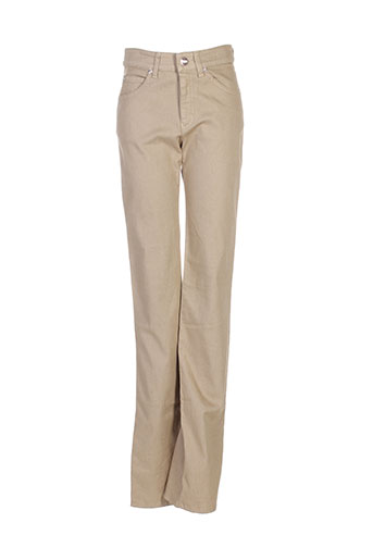 armani pantalons femme de couleur vert