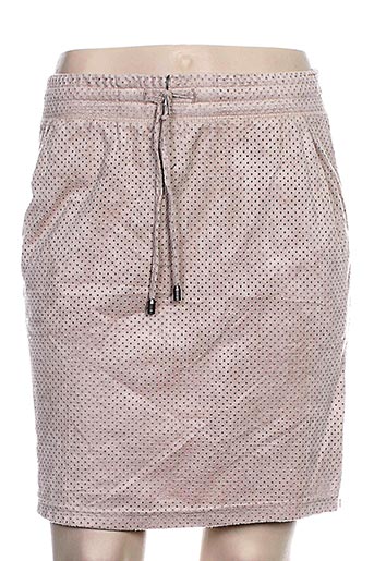 imitz jupes femme de couleur beige